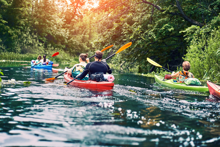 Wassersport in der Wetterau