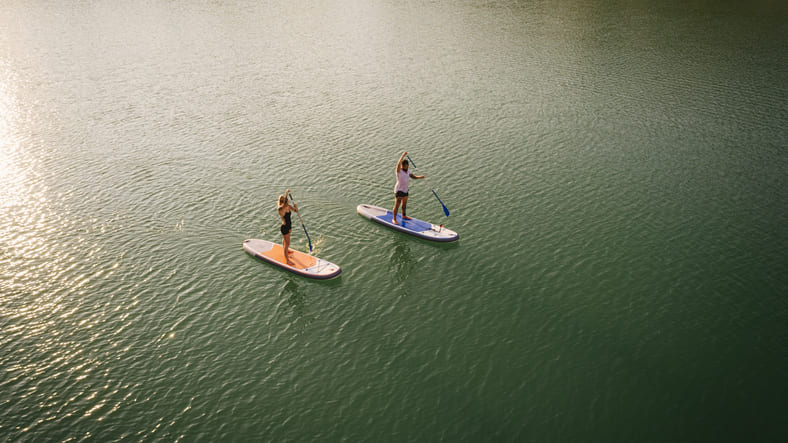 StandUp Paddling in der Wetterau